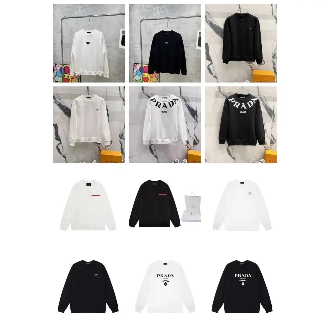 Prada Logo Sweatshirt