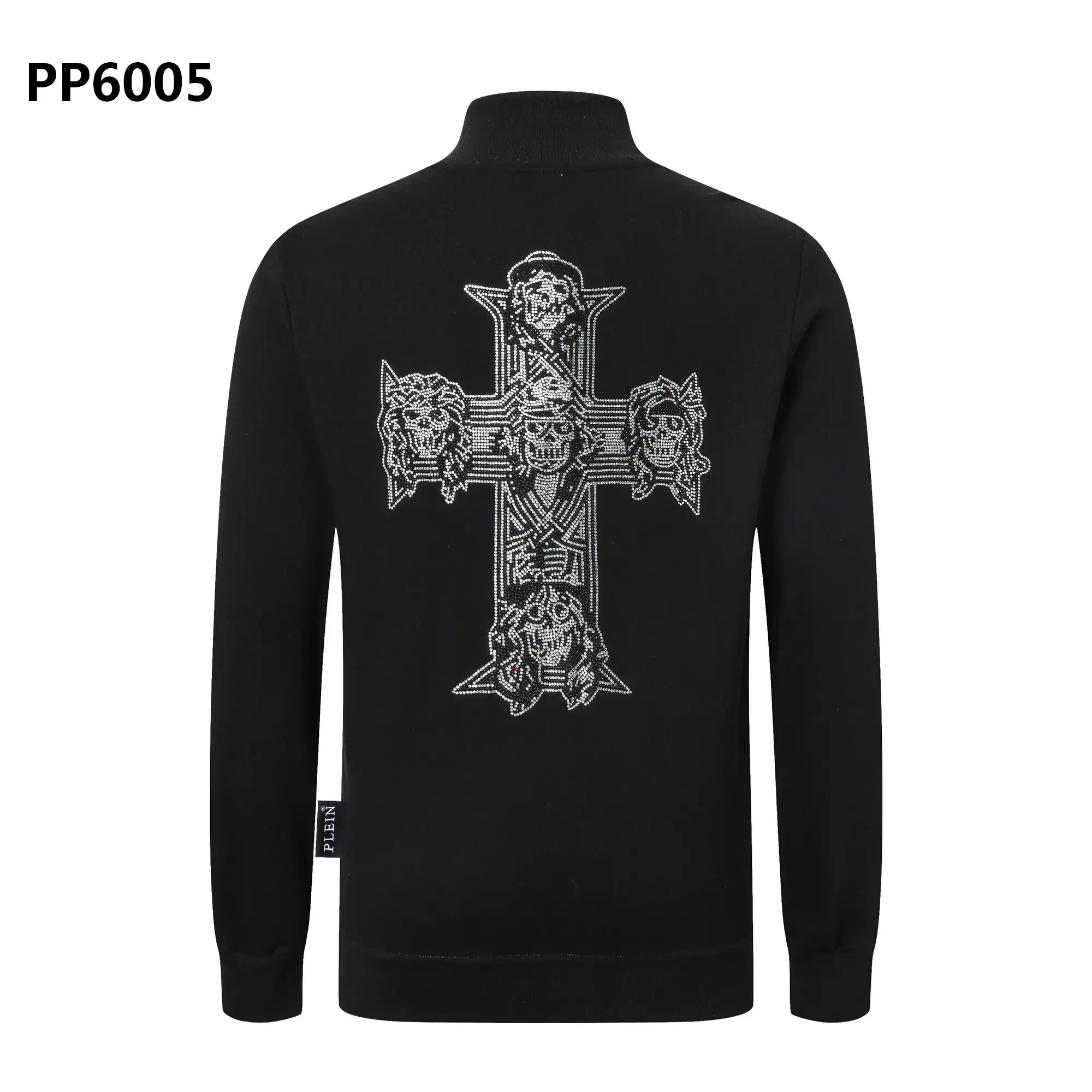 Philipp Plein Cross Skull Zip Sweater [14 styles]