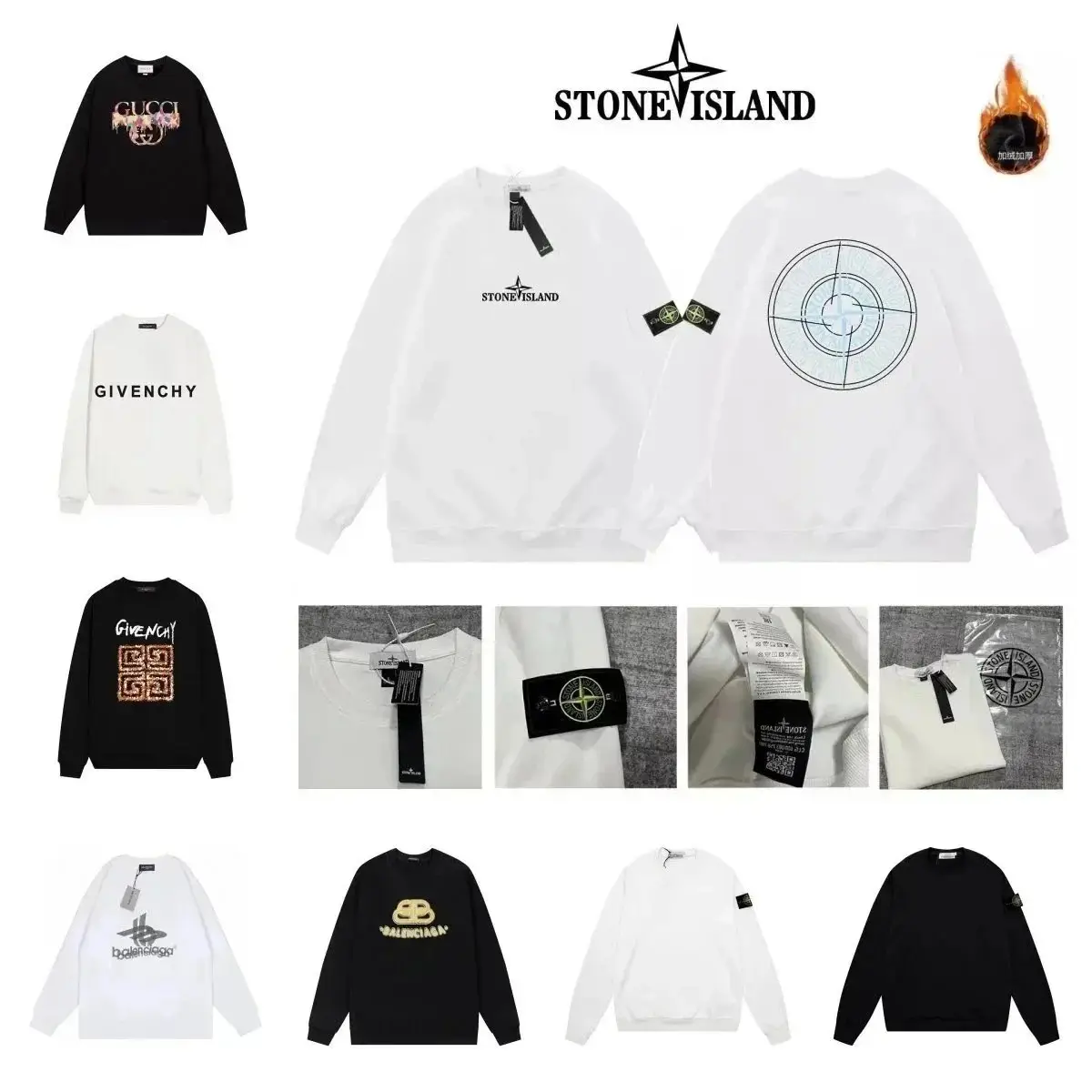 Stone Island Compass Sweatshirt [39 styles]