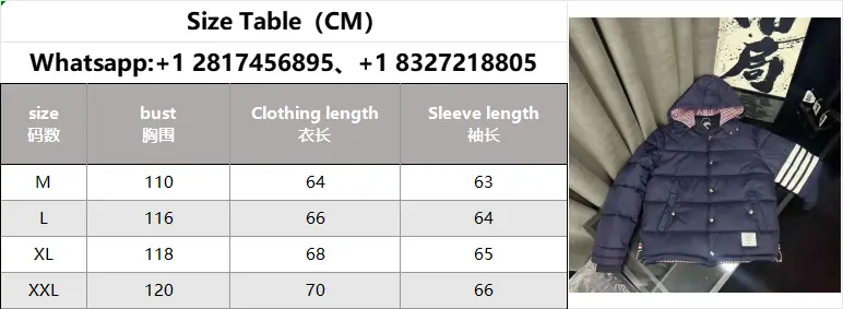 Thom Browne 4-Bar Hooded Puffer Jacket 2