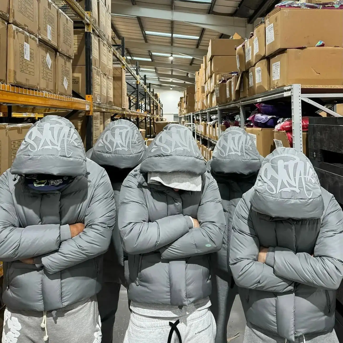 Syna World Puffer Jackets [3 styles]